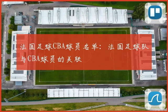 法国足球CBA球员名单:法国足球队与CBA球员的关联