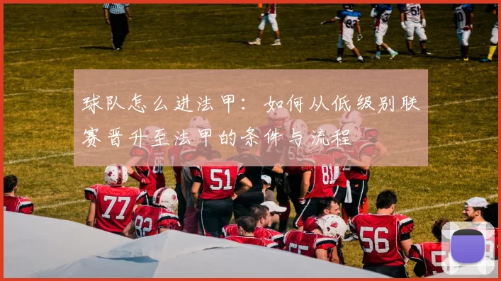 球队怎么进法甲：如何从低级别联赛晋升至法甲的条件与流程